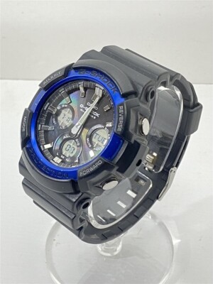 CASIO G-SHOCK GAW-100B-1A2JF Black Resin Tough Solar Digital