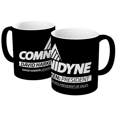 COMNIDYNE SCHRECKLICHE BOSSE KOMÖDIE LUSTIGE FILM LOGO TASSE IN VERSCHIEDENEN FARBEN