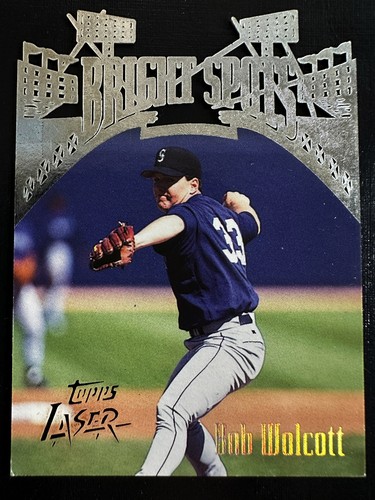1996 Topps Laser Bob Wolcott #B8 card