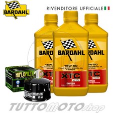 Tagliando BMW  F 800 S-ST 2006-2012 / KIT Olio Bardahl XTC 15W50 + Filtro F800