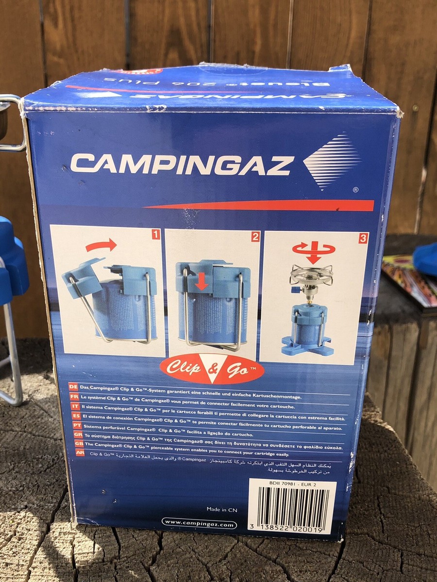Réchaud Pliant Campingaz Bleuet 206 – Butane – Occasion Vintage Testé