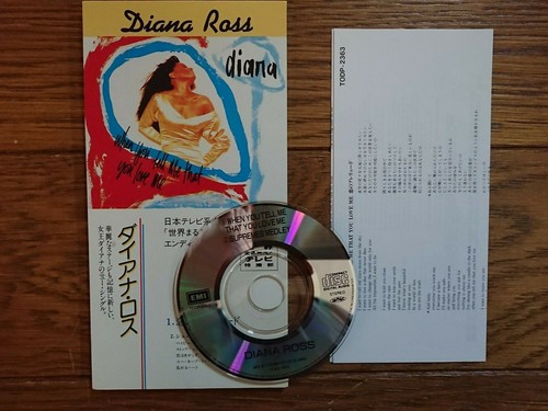 DIANA ROSS When You Tell Me That You Love Me JAPAN 3" CD Single Supremes