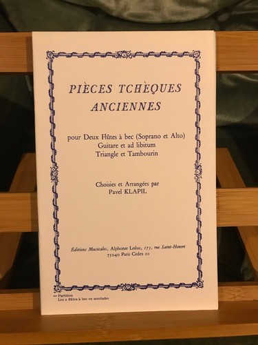 Pavel Klapil Pièces tchèques