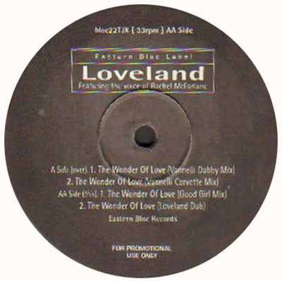 LOVELAND - The Wonder Of Love Feat Rachel McFarlane Joe T Vannelli Rmx - 1995 UK