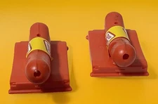 Oscar Meyer Wiener Whistle Lot Of 2 Red And Yellow