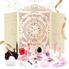 Glam Code Makeup Advent Calendar 2025, 24 Days Beauty Gift Set for Teen Girls Wo