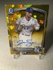 2025 Bowman Sapphire Jac Caglianone #/50 Gold Sapphire Refractor Auto 🔥 🔥