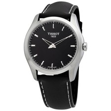 Tissot Couturier Quartz Black Dial Mens Watch...