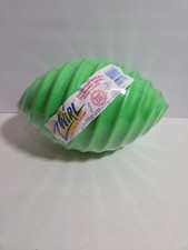 Vntg Winter Bros Zwirl Foam Spiral Football Pink Green Swirl Corkscrew