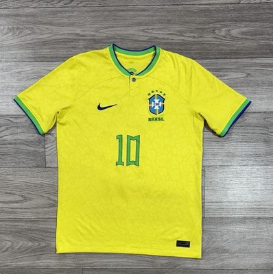 a.i.a　Nike Neymar 10番 シャツ Brazil 2022 2023 #10 Neymar JR. Home Football Jersey Soccer Shirt