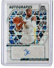 New Listing2023-24 Panini Mosaic Auto White Prizm #'d /25 Jonathan Kuminga GSW No. AM-KUM
