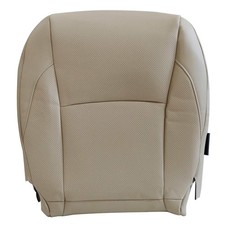 NLQR Front Driver Bottom Replacement Seat Cover Tan LA00 Microfiber Leather C...