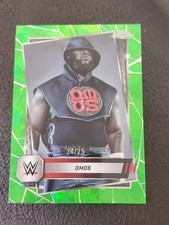 2025 Topps Sapphire WWE Omos - Green /75