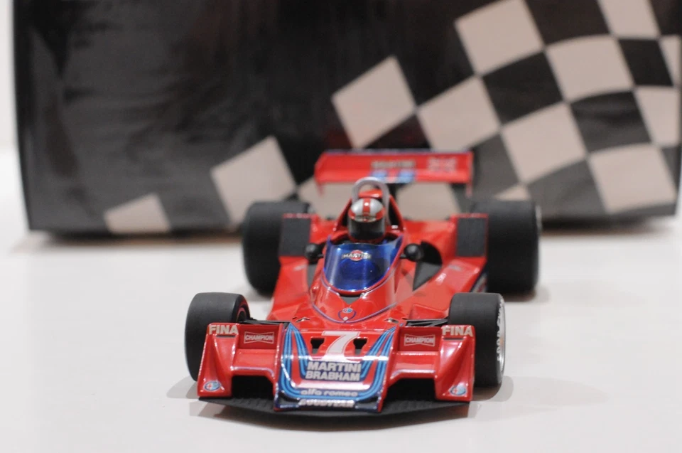 MINICHAMPS BRABHAM ALFA ROMEO BT45B 1977 J. WATSON #7 SCALE 1:18 - Image 3 of 4