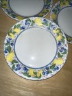 3 Pc Corelle Summer Citrus Dessert Plates 7-1/2 — photo 2