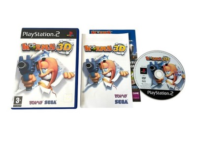 Worms 3D - CIB - PlayStation 2 PS2 Spiel