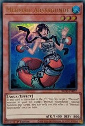 Mermail Abyssgunde - BLGG-EN057 - Ultra Rare 1st Edition