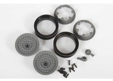 New Axial Umg10 Scx10 Ii 1.9 Mw19 Beadlock Wheels Gray 2pieces Axi43005