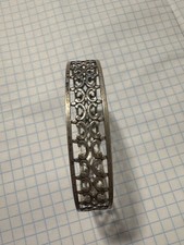 Vintage Serviettenring aus 800er Silber, filigran, ca. 1900&ndash;1930