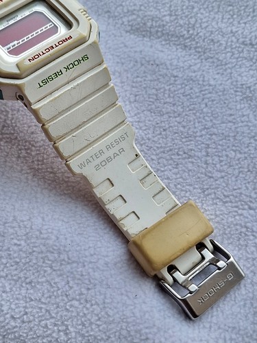 Vintage Casio G-Shock GLS-5500P White Square Digitaluhr - ERSATZTEILE/REPARATUR - Bild 5 von 7