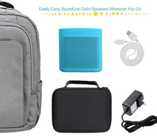 Bose Soundlink Color II Speaker Case, Hard EVA Shockproof Carrying Case, Black