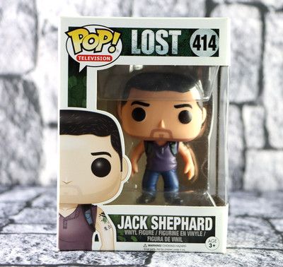 Funko Pop Lost Jack Shephard #414 With Protector (CREASED)