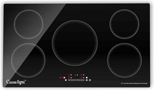 36 Inch Induction Cooktop, 5 Burner Built-In ...
