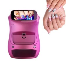 Portable WiFi Nail Printer for Home Gel Art, 10-Second Stamping Machine