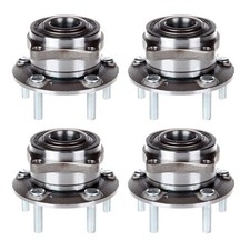 PICKOOR 4 X Wheel Hub Bearings Assembly For Hyundai Santa Fe 2007-2014 AWD Only