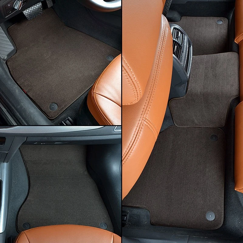 Full Set 1/2"Thick Solid Nylon Interior Floor Carpet Mats For RHD Benz CLS W218 - image 4 of 4