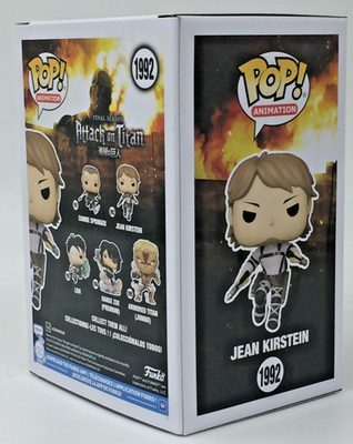 Funko Pop! Animation Attack on Titan Jean Kirstein #1992 With Pop Funko Pop! Animation Attack on Titan Jean Kirstein #1992 With Pop