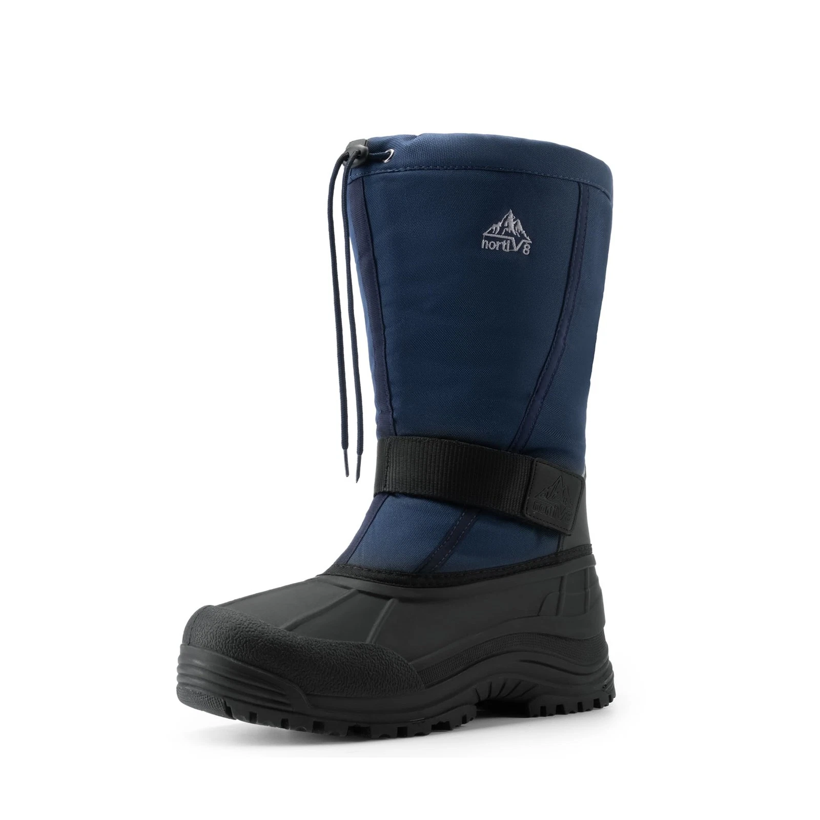 NORTIV 8 Mens Waterproof Winter Snow Boots Insulated Fur Liner Lightweight O