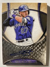2017 Topps Five Star TREVOR STORY On Card Auto #FSA-TS Rockies - RED SOX