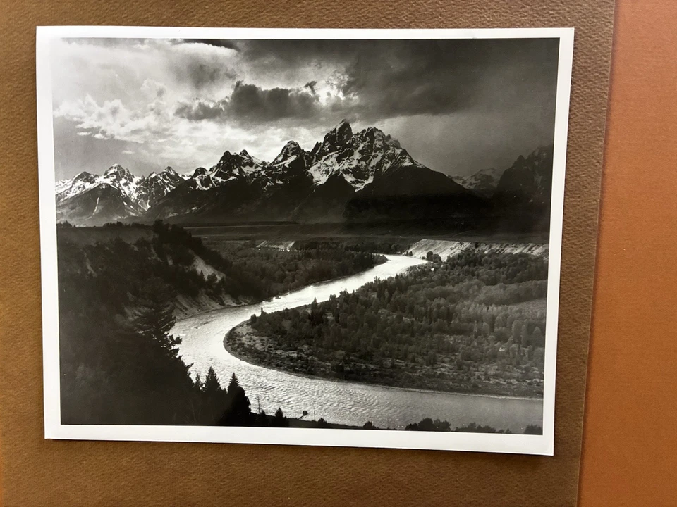 Ansel Adams “Los Tetons y el río Snake, Parque Nacional Grand Teton, 1942” Foto 4 de 4