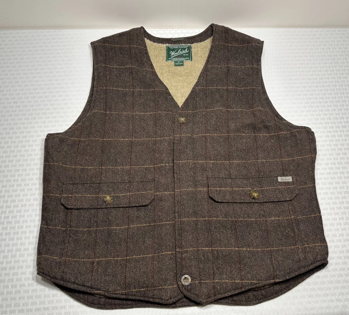 Vintage Woolrich Vest In Men's Coats & Jackets for sale | eBay