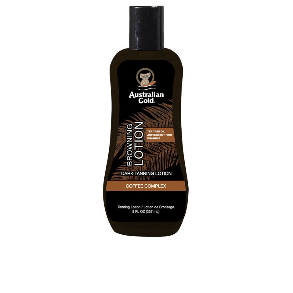 Solar Australian Gold unisex BROWNING LOTION dark tanning lotion 237 ml - Imagen 1 de 1