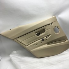 BMW 3 Series F30 F31 Rear Left Passenger Beige Door Panel Interior Card 7280949