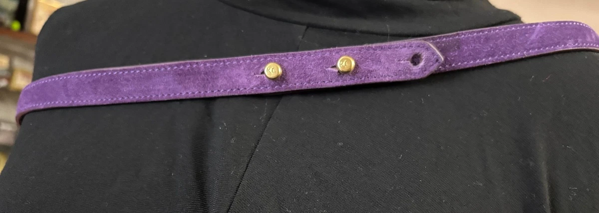 Lauren Ralph Lauren Leather Purple Belts for Women for sale 
