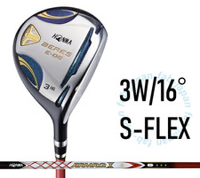 HONMA BERES E-06 FAIRWAY WOOD 3W 16  S-FLEX ARMRQ X 60 3Star GRAPHITE RH