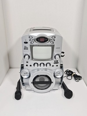 Karaoke Maschine The Singing Machine Monitor Bildschirm STVG-513, mit 2 Mikrofonen