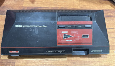 SEGA Master System/Power Base ONLY - Home Video Game Console 3010 -Tested Works