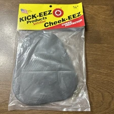 NOS KICK-EEZ CHEEK EEZ Cheek Protector - 6" L x 5" W x 1/4"  Black