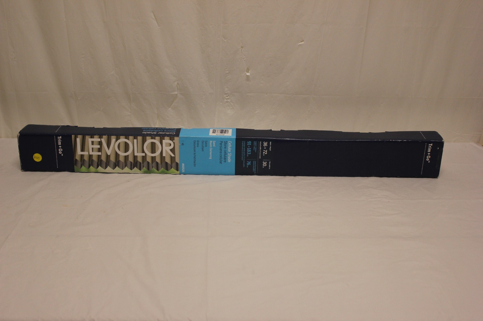 Levolor 36"x72" Room Darkening Cordless Polycotton Cellular 
