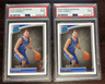(2) PSA 9 - Rated Rookie 2018-19 Panini Donruss - Luka Doncic #177