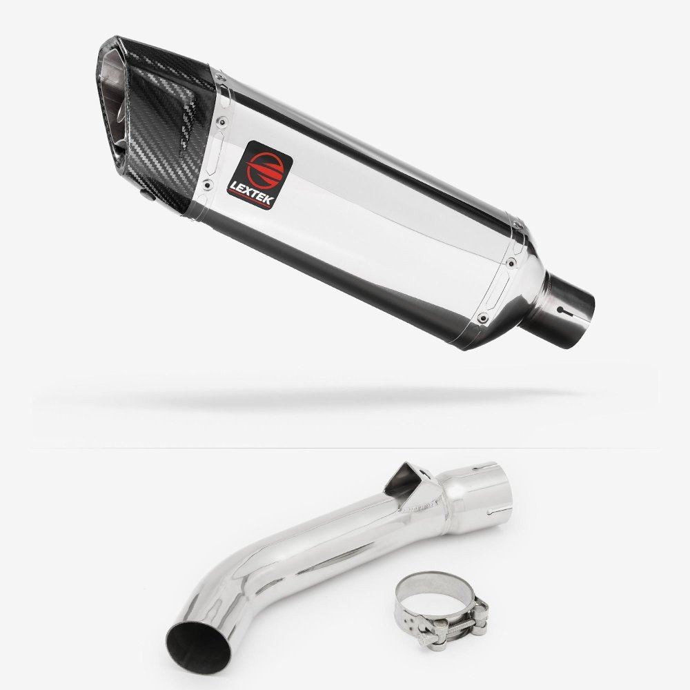 Lextek SP4 Exhaust 300mm with Link Pipe for Honda VFR 800 (97-01)