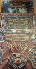 Dungeons & Dragons Monster Manual I, II and Fiend Folio,  3rd Edition, Hardback 