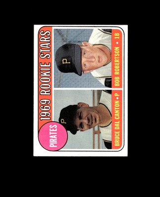 1969 Topps 468A Rookie Stars/Bruce Dal Canton RC/Bob Robertson POOR #D1,408557