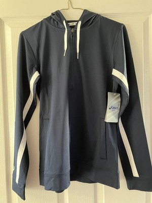 Asics Lani Jacke Damen Gr. XL schwarz Full Zip Hoody Gym NEU mit Etikett