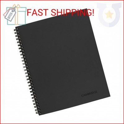 Cambridge Limited Business Notebook, Legal Ruled Paper, 8-1/4'' x 11'', 80 Sheets,