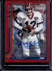 2025 Topps Chrome Football Red Refractor Jim Kelly #CLA-JK